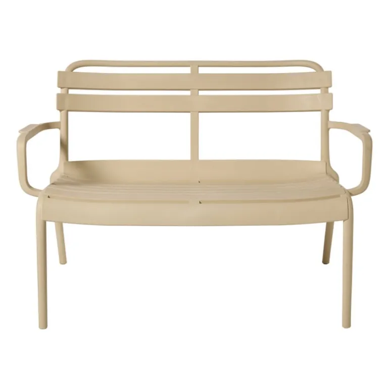 Tuinbank Napoli - beige - 76x68.5x113 cm