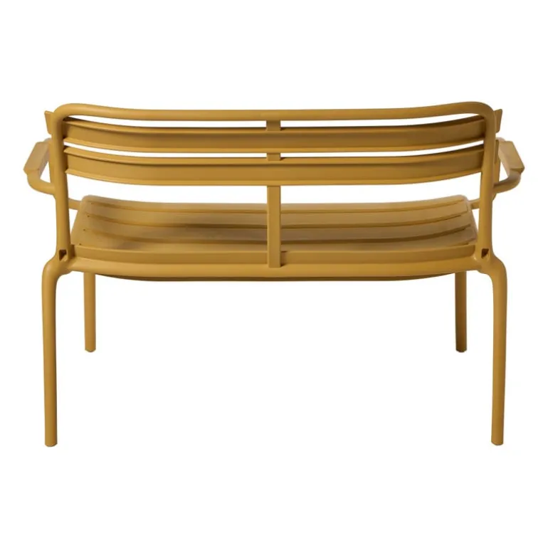 Tuinbank Napoli - geel - 76x68.5x113 cm