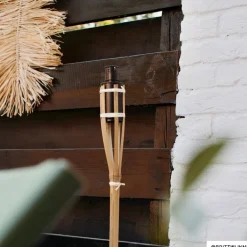 Tuinfakkel bamboe - naturel - 122 cm