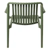 Tuinfauteuil Lea - groen - 75.5x75.5x66.5 cm