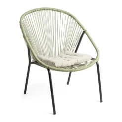 Tuinstoel Hawaii - groen - 74x74x84 cm