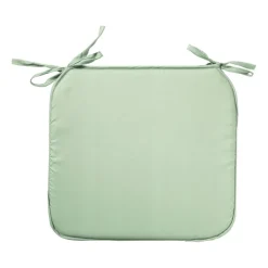 Tuinstoel kussen - groen - 38x41 cm