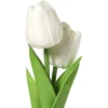 Tulpen in vaasje - diverse varianten - ø7x18 cm