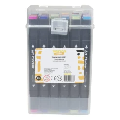Twin markers - set van 24