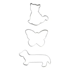 Uitsteekvormpjes dieren - set van 3