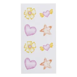 Unicorn uitdeelzakjes - multikleur - set van 8