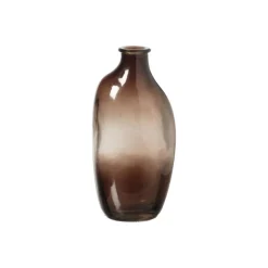 Vaasje lang - 15x7.3x5.8 cm - bruin