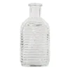 Vaasje mini - transparant - 6.5x6.5x13.5 cm - diverse varianten
