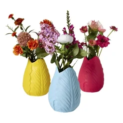 Vaas tulp - geel - ø14x20 cm