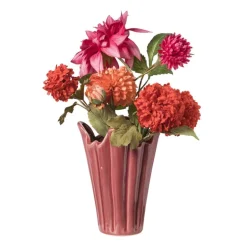 Vaas tulp - rood - ø14.5x20.5 cm