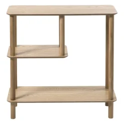 Vakkenkast Scandi laag - naturel - 75x75x30 cm