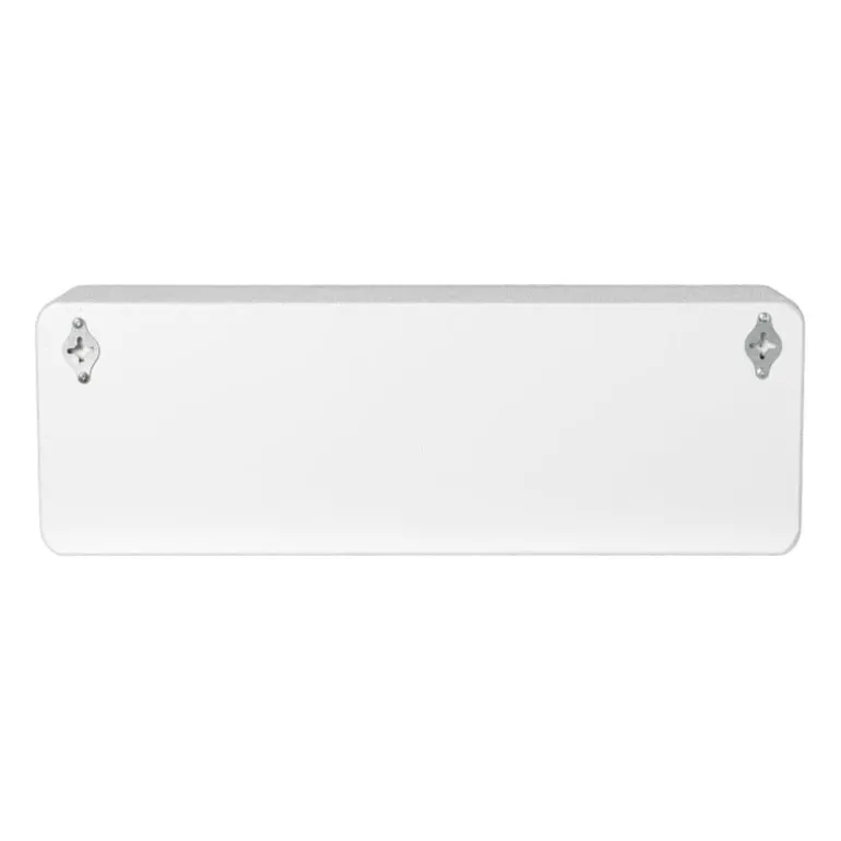 4 vakkenkast Zaha organic - MDF - wit - 20x60x15 cm