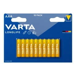 Varta longlife batterijen - AAA - 10-pack