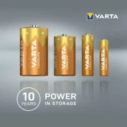 Varta longlife batterijen - AAA - 10-pack