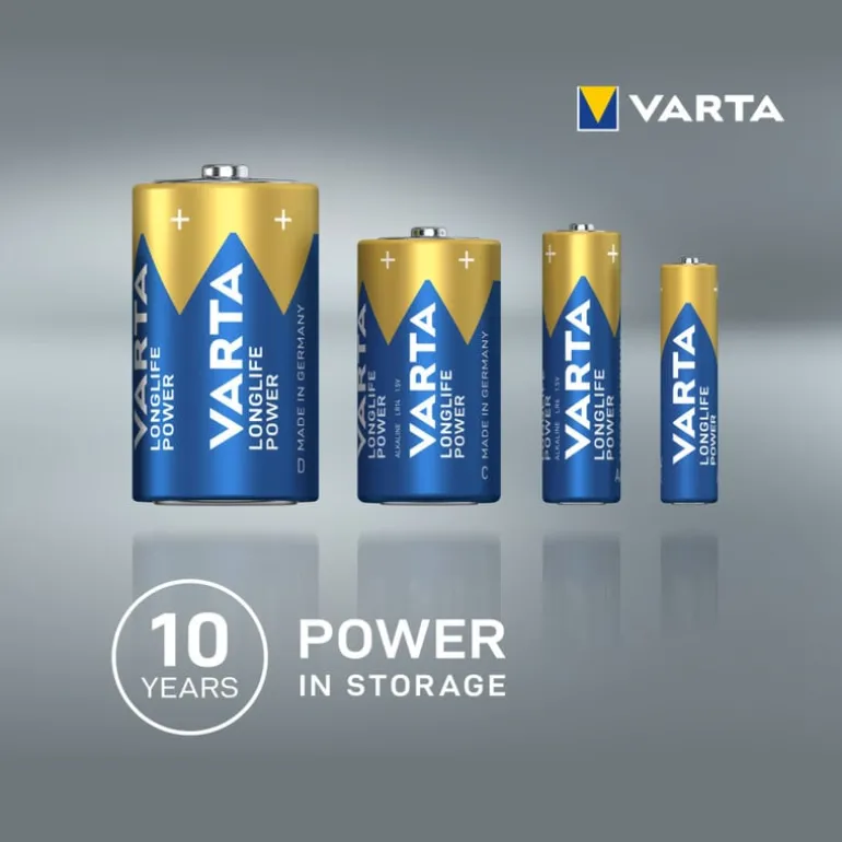 Varta longlife power AA batterijen - set van 4