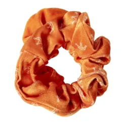 Velvet scrunchie - oranje