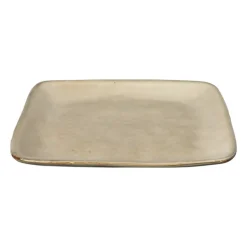 Vierkant bord Toscane - beige - 20 cm
