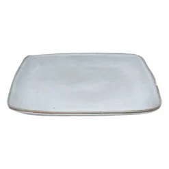 Vierkant bord Toscane - blauw - 25 cm