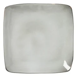Vierkant bord Toscane - grijs - 20 cm