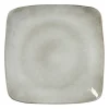 Vierkant bord Toscane - grijs - 25 cm