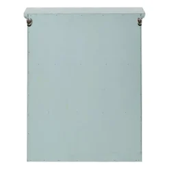 Vitrinekast 2 deuren - groen - 60x50x15 cm