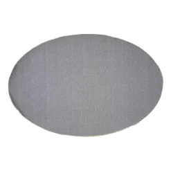 Vloerkleed fluffy ovaal - bruin - 120x180 cm