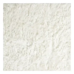 Vloerkleed fluffy - wit - 150x230 cm