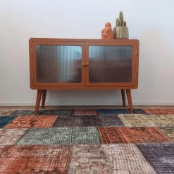 Vloerkleed patchwork - multikleur - 120x180 cm