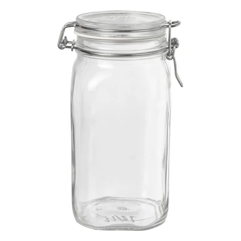 Voorraadpot Fido met klemdeksel - 1.5 liter