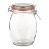 Voorraadpot klemdeksel rond - 1 liter