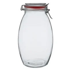 Voorraadpot klemdeksel rond - 1.5 liter
