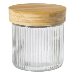 Voorraadpot met bamboe deksel - 750 ml