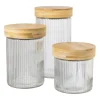Voorraadpot met bamboe deksel - 1.5 liter