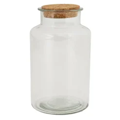 Voorraadpot met kurk deksel - 2.1 L