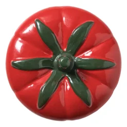 Voorraadpot tomaat - transparant/rood - 1.2 liter