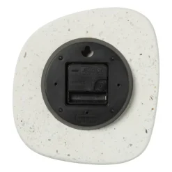 Wandklok Terrazzo - organisch - 22.5x20.5x4 cm