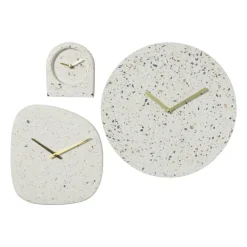 Wandklok Terrazzo rond - ø29.5x4 cm