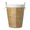 Wasmand Saar 50 liter - bruin/wit - ø42x50 cm