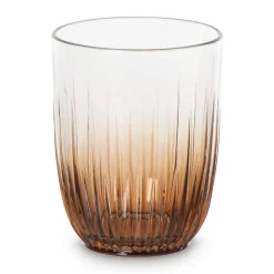 Waterglas halo - bruin - 350 ml