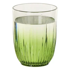 Waterglas halo - groen - 350 ml