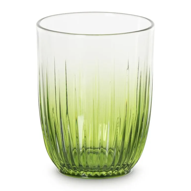 Waterglas halo - groen - 350 ml