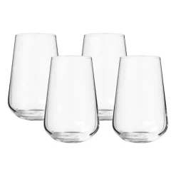 Waterglas kristal - set van 4 - 380 ml