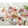 Waterglas - roze/goud - 550 ml