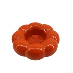 Waxinelichthouder bollen bloem - diverse varianten - ø13x6 cm