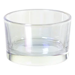Waxinelichthouder iriserend - groen - ø5x3.2 cm