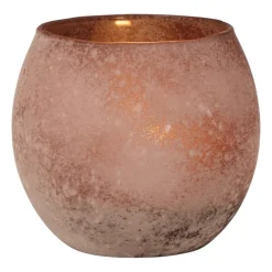 Waxinelichthouder - ø8x7 cm - diverse varianten