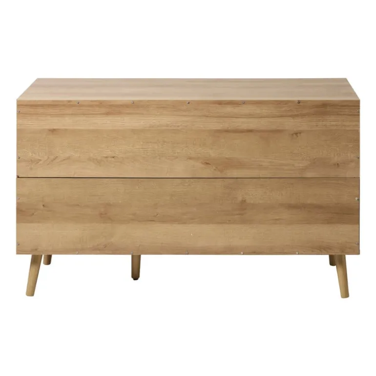 Webbing dressoir Batavia - bruin - 70x120x39 cm
