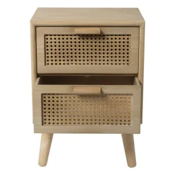 Webbing Java kast met 2 laden - 56x40x31 cm