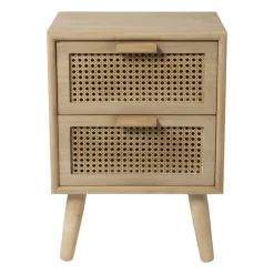 Webbing Java kast met 2 laden - 56x40x31 cm
