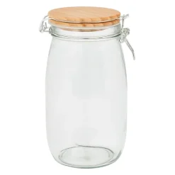 Weckpot met houten deskel - 1.5 liter